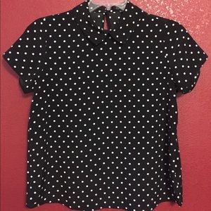 Forever 21 Polka Dot Top - Size M